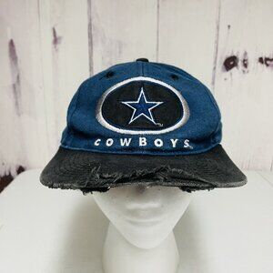Vintage Dallas Cowboys Drew Pearson Snapback Hat Distressed